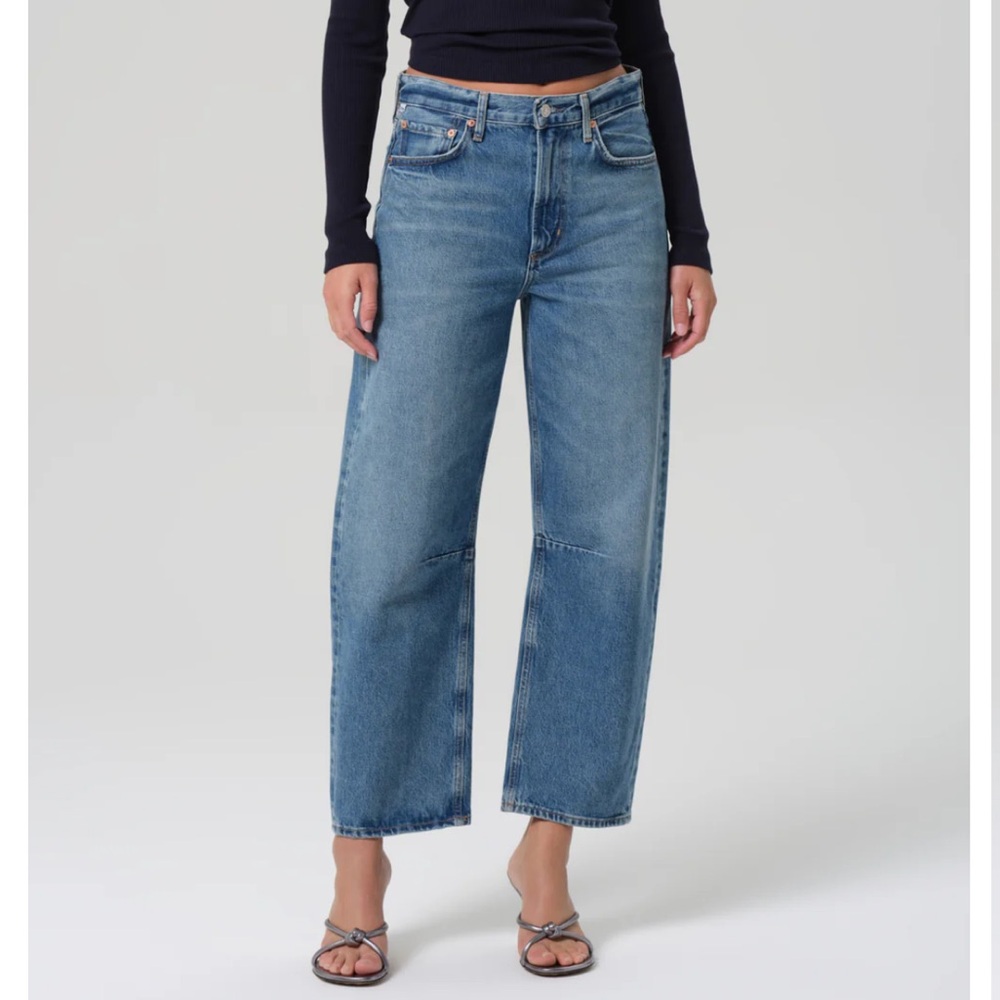 Citizens Of Humanity Light Blue Wide Leg Jeans
